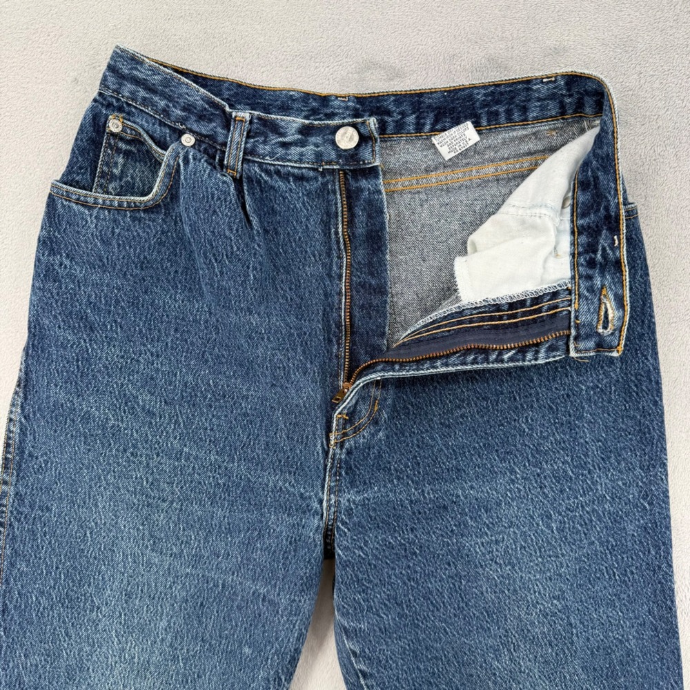 Vintage Sasson‎ High Waisted Mom Jeans Denim Made in USA Tapered Leg Size 27? - Picture 3 of 15